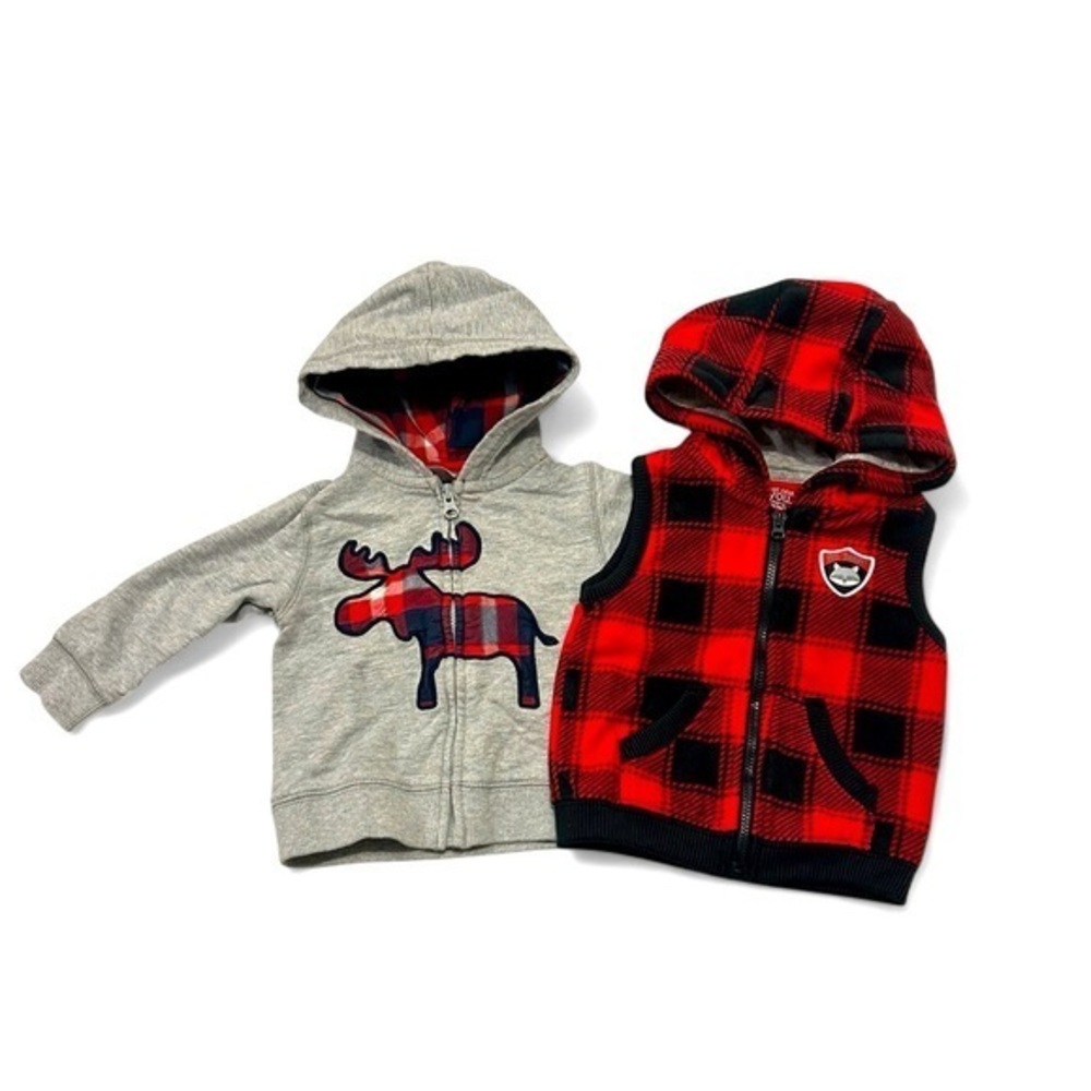 Carter’s hoodie and vest size 9 months